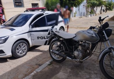 Policia Civil consegue recuperar em Monteiro motocicleta furtada em Serra Branca