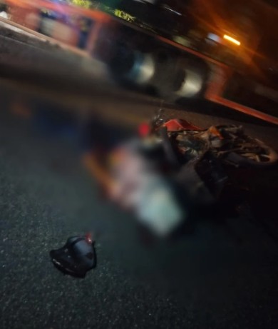 Motociclista de 58 anos morre em colisão com carreta na BR-412