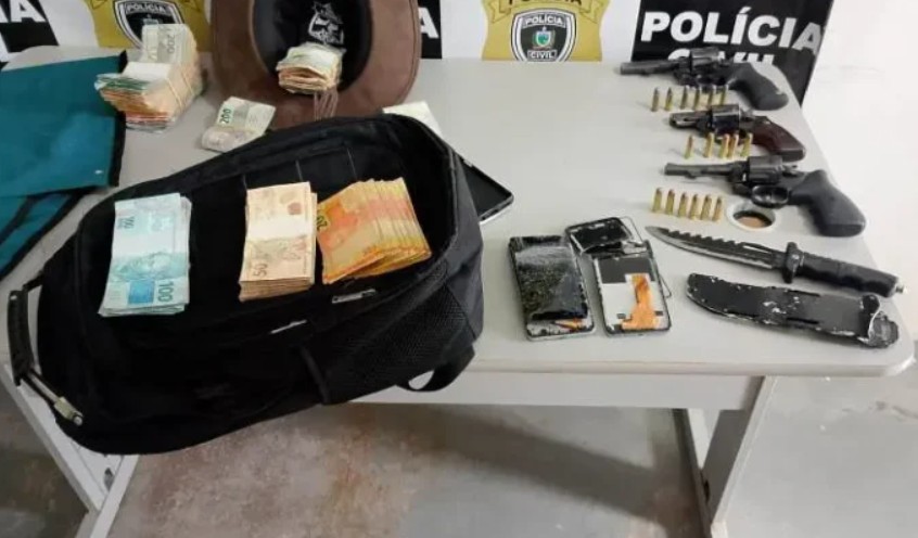 ‘Com a mão na massa’: polícia frustra assalto a banco em Taperoá