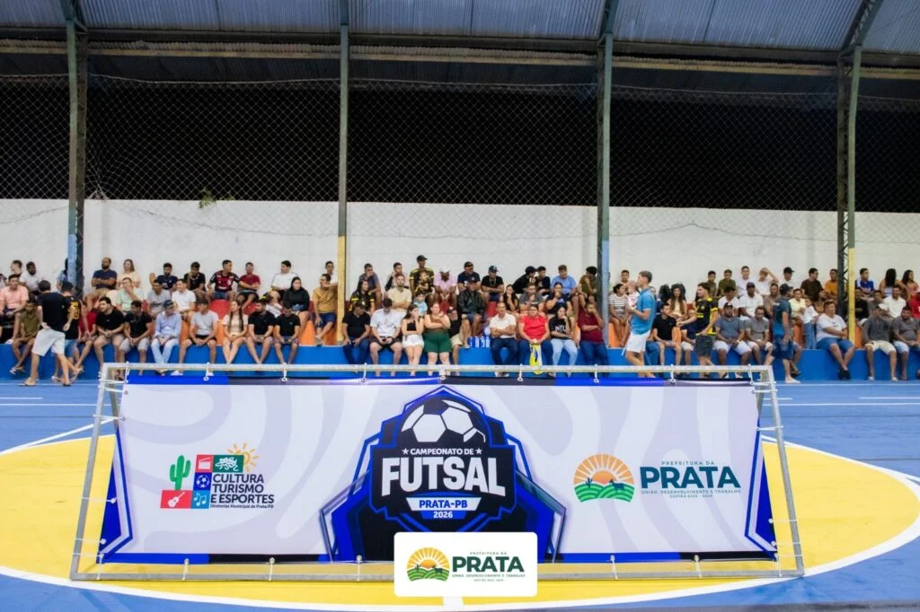 Prefeitura Municipal da Prata abre Campeonato de Futsal 2026 com grandes jogos e investimento no esporte