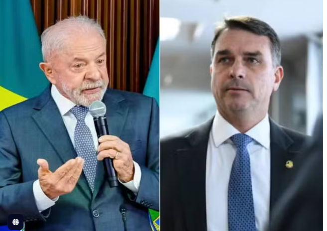 Quaest: Lula lidera com 45% contra 37% de Flávio Bolsonaro no 2º turno
