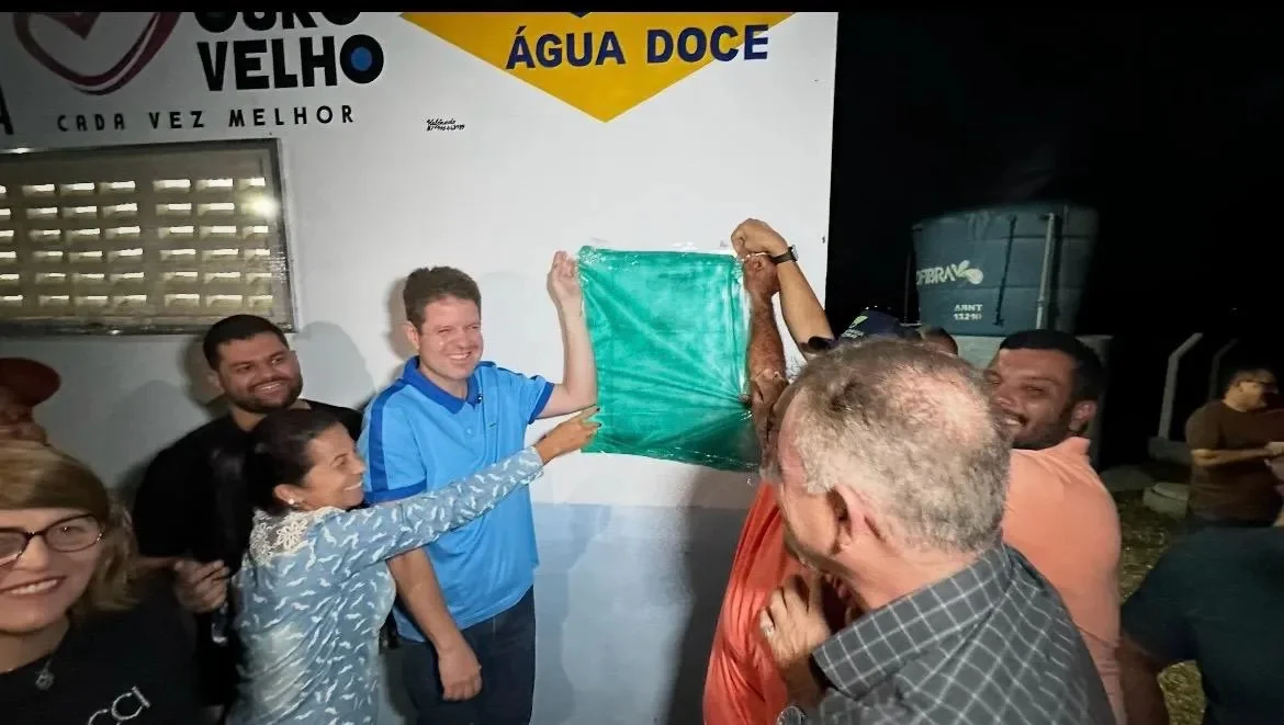 Dr. Júnior entrega sistema de dessalinização e amplia acesso à água de qualidade em Ouro Velho