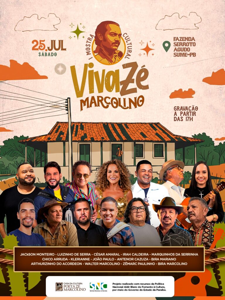 I Mostra Cultural Viva Zé Marcolino é cancelada devido à previsão de chuvas