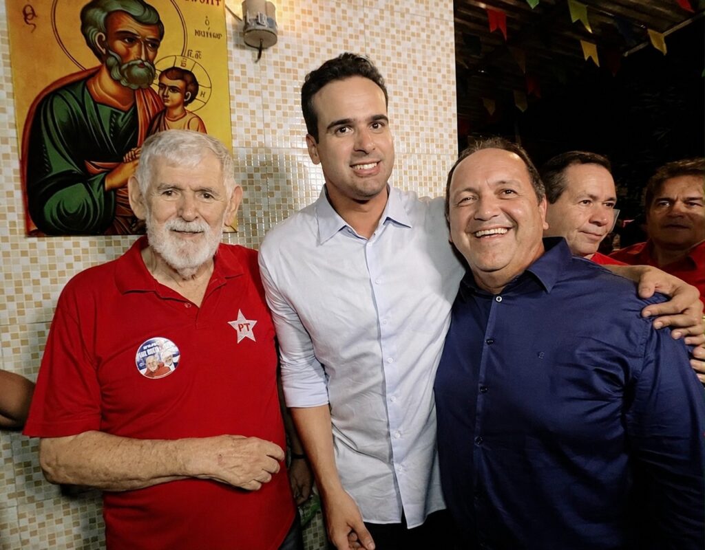 Presidente da Câmara de Sumé, Jeffeson Menezes, reafirma apoio à reeleição de Lucas Ribeiro e a Luiz Couto durante Convenção Estadual do PT