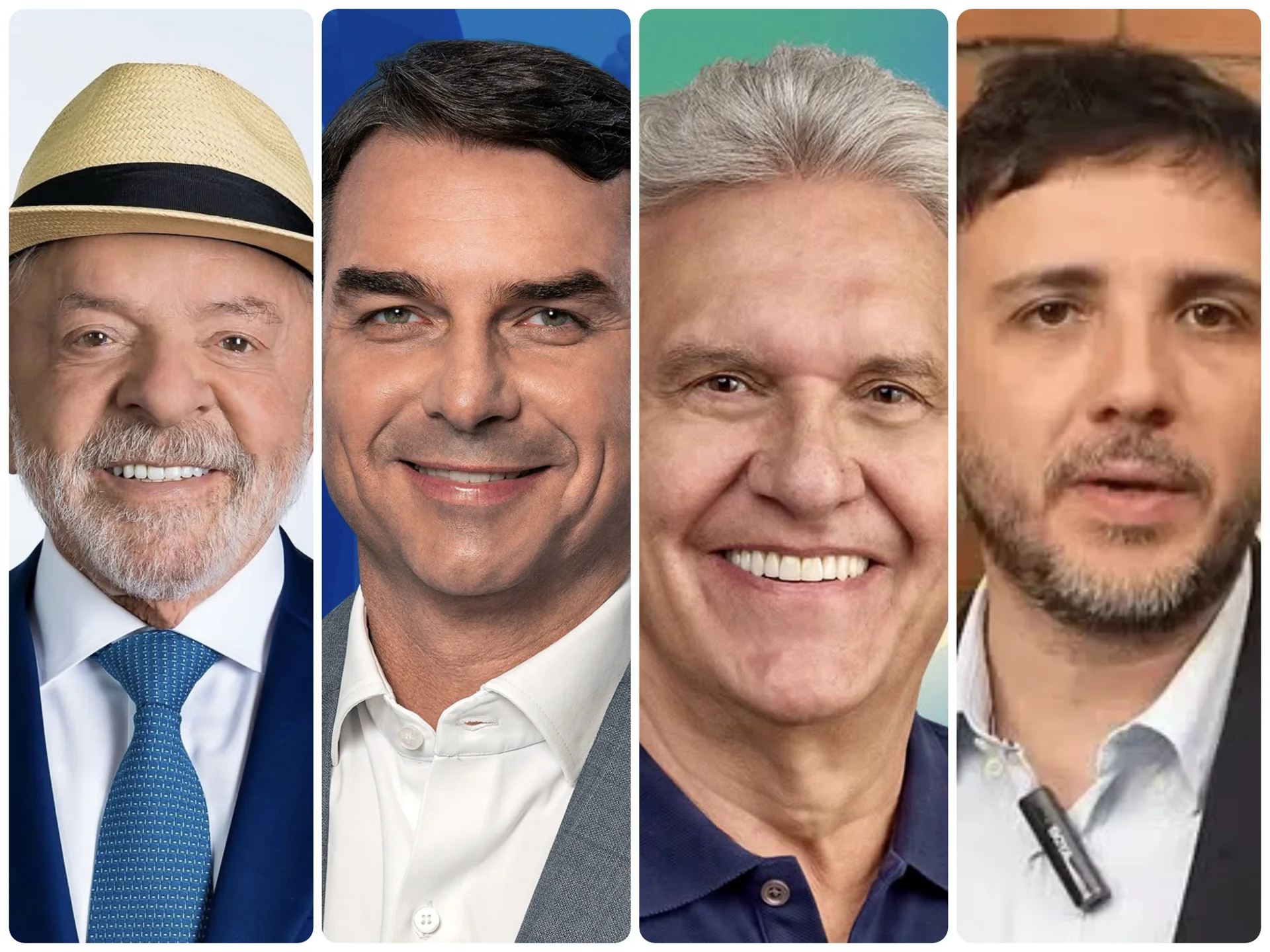 Quaest na Paraíba: Lula, 50%; Flávio Bolsonaro, 21%; Ronaldo Caiado, 3%; Renan Santos, 2%