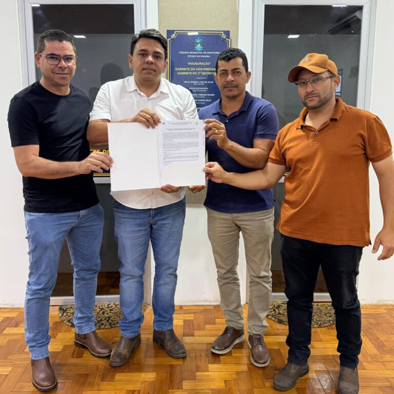 Prefeito Tarcio Gabriel participa de assinatura de adesão ao Garantia-Safra em Monteiro