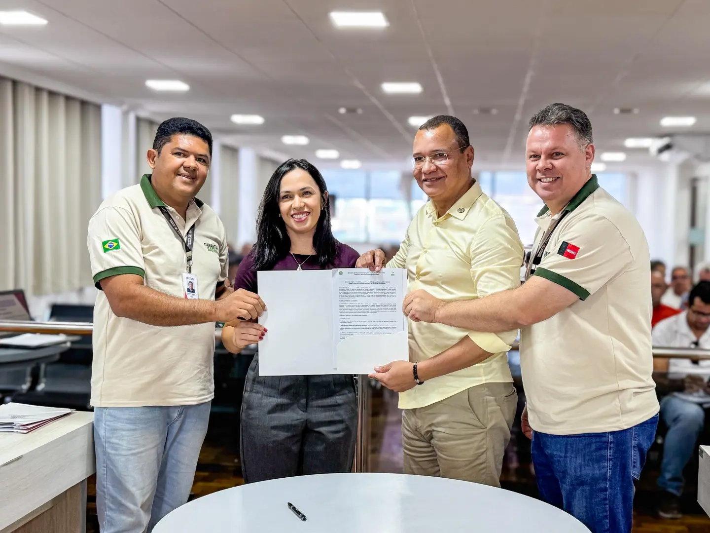 Prefeita Flavinha Sousa assina Termo de Adesão ao Garantia-Safra 2026/2027 em apoio aos agricultores do Congo