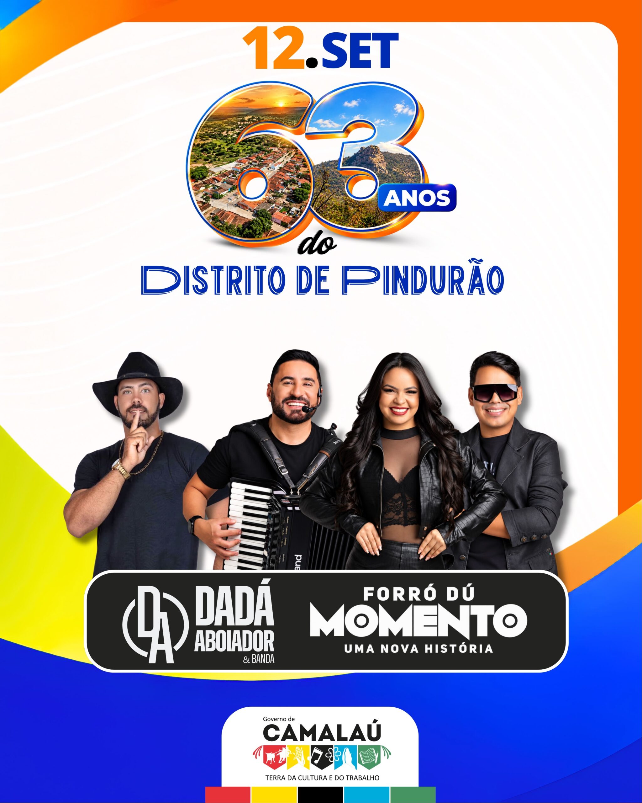 É HOJE! Pindurão celebra 63 anos com programação especial neste sábado