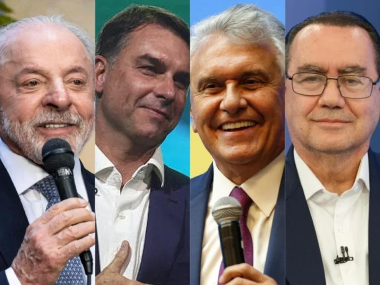 Pesquisa Datafolha, 1º turno: Lula, 40%; Flávio Bolsonaro, 36%; Cury, 5%; Caiado, 4%