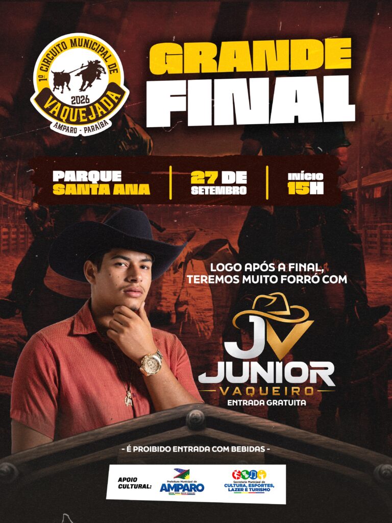 Prefeitura de Amparo realiza grande final do 1º Circuito Municipal de Vaquejada no próximo domingo
