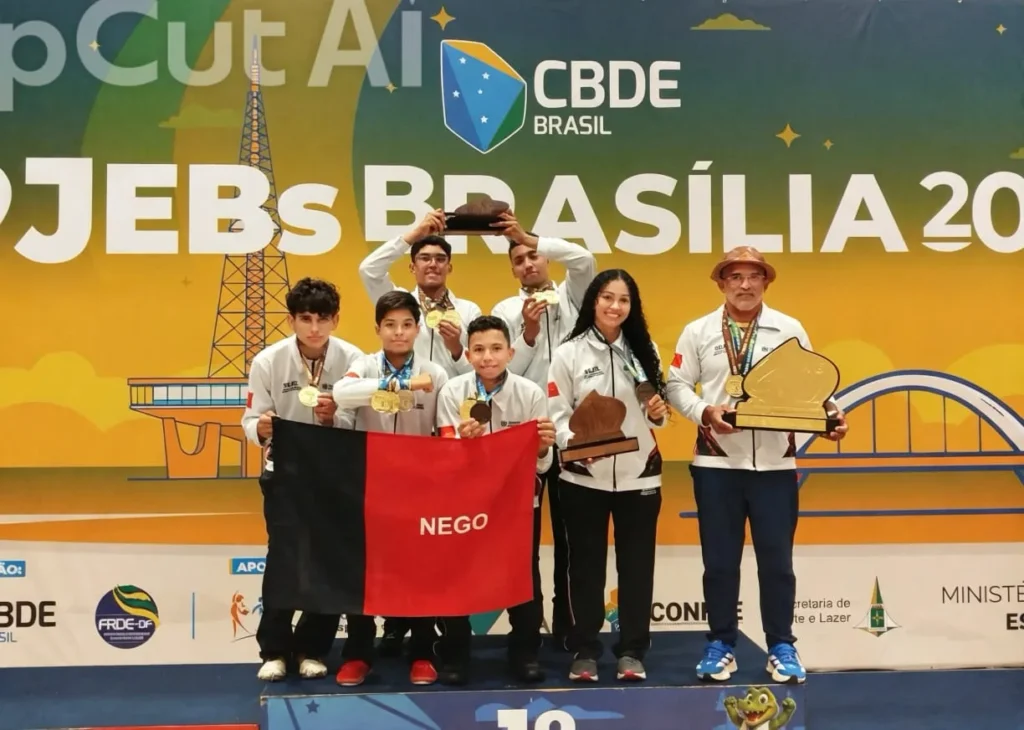 Atletas de Sumé e Monteiro ajudam Paraíba a conquistar título nacional nos Jogos Escolares Brasileiros
