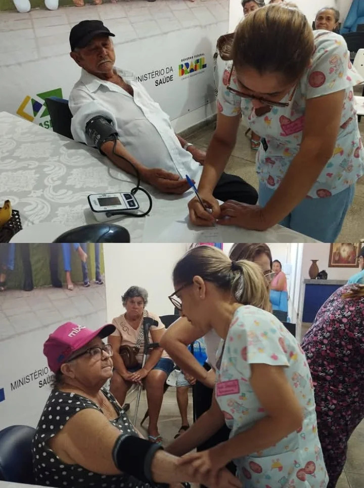 Em Amparo: gestão Tarcio Gabriel fortalece ações de prevenção e acompanhamento de pacientes com hipertensão e diabetes